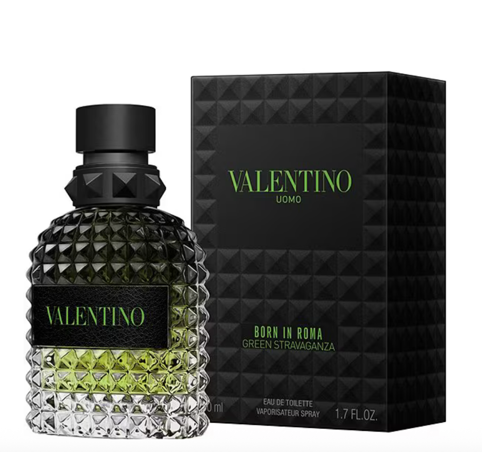 Valentino Uomo Born in Roma Green Stravaganza