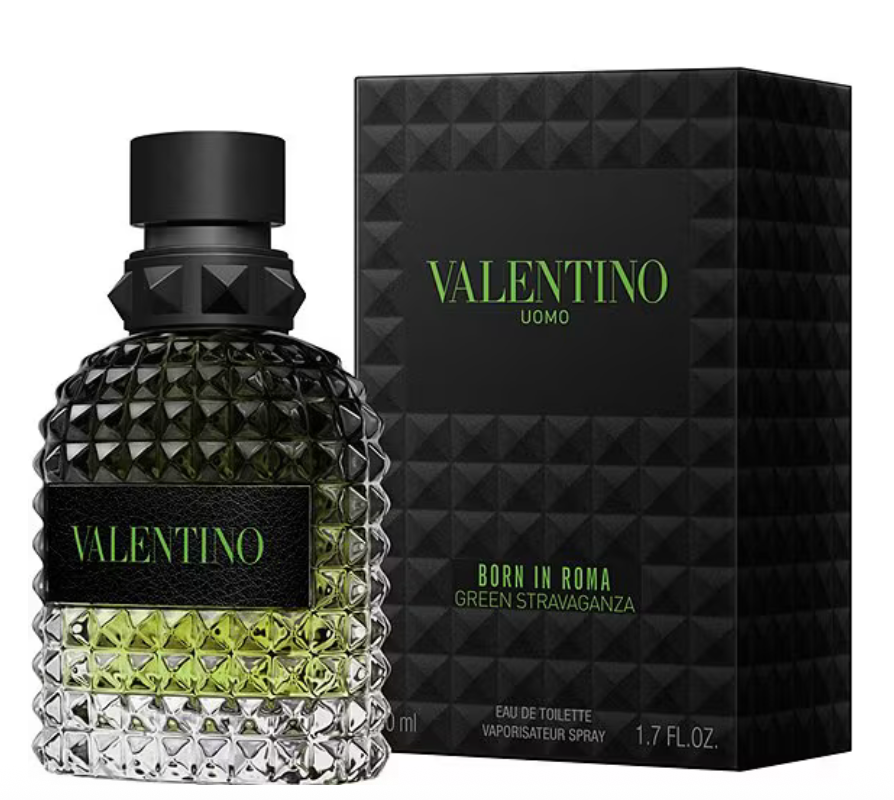 Valentino Uomo Born in Roma Green Stravaganza